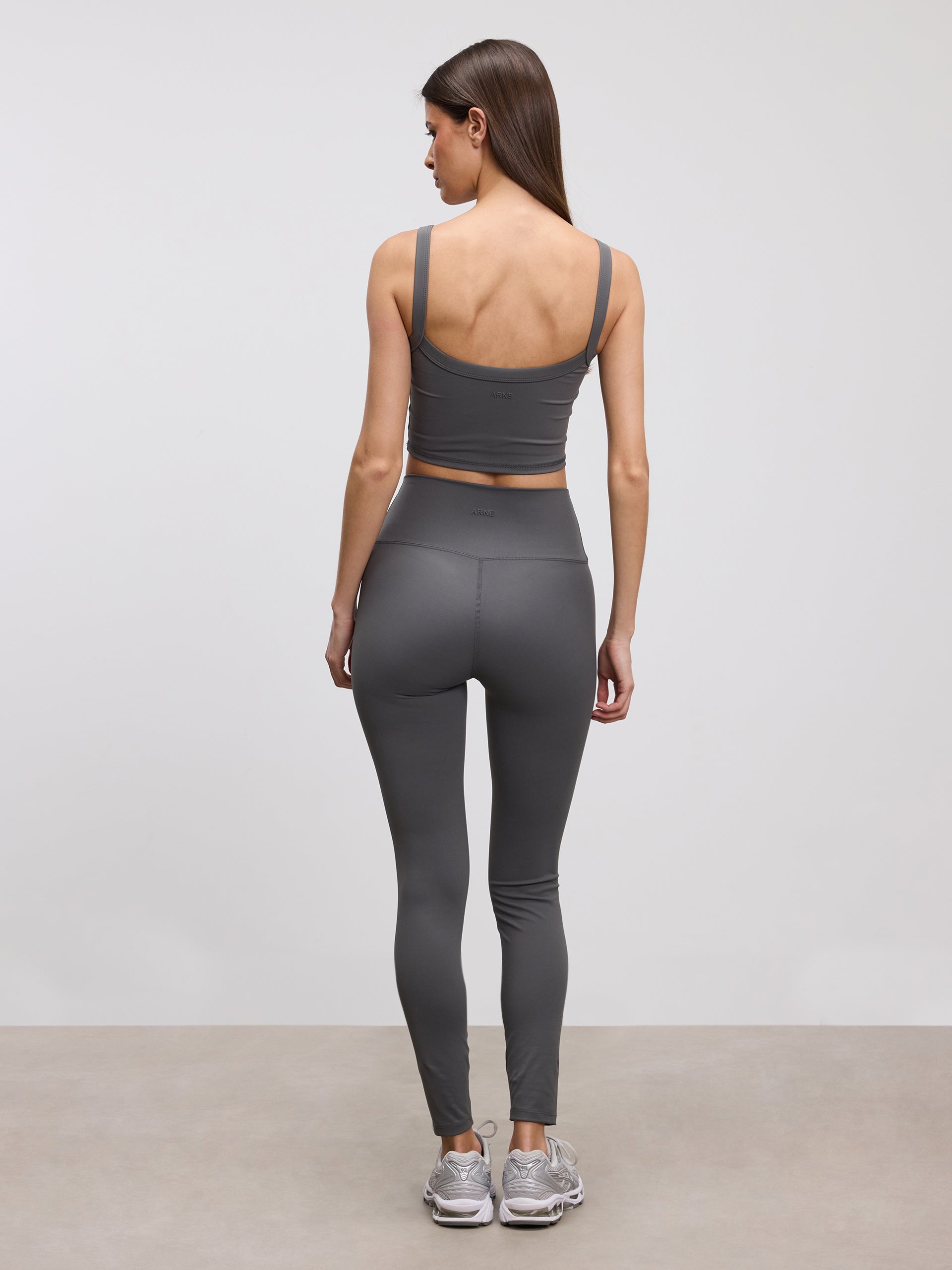 Womens Active Sports Bra in Grey