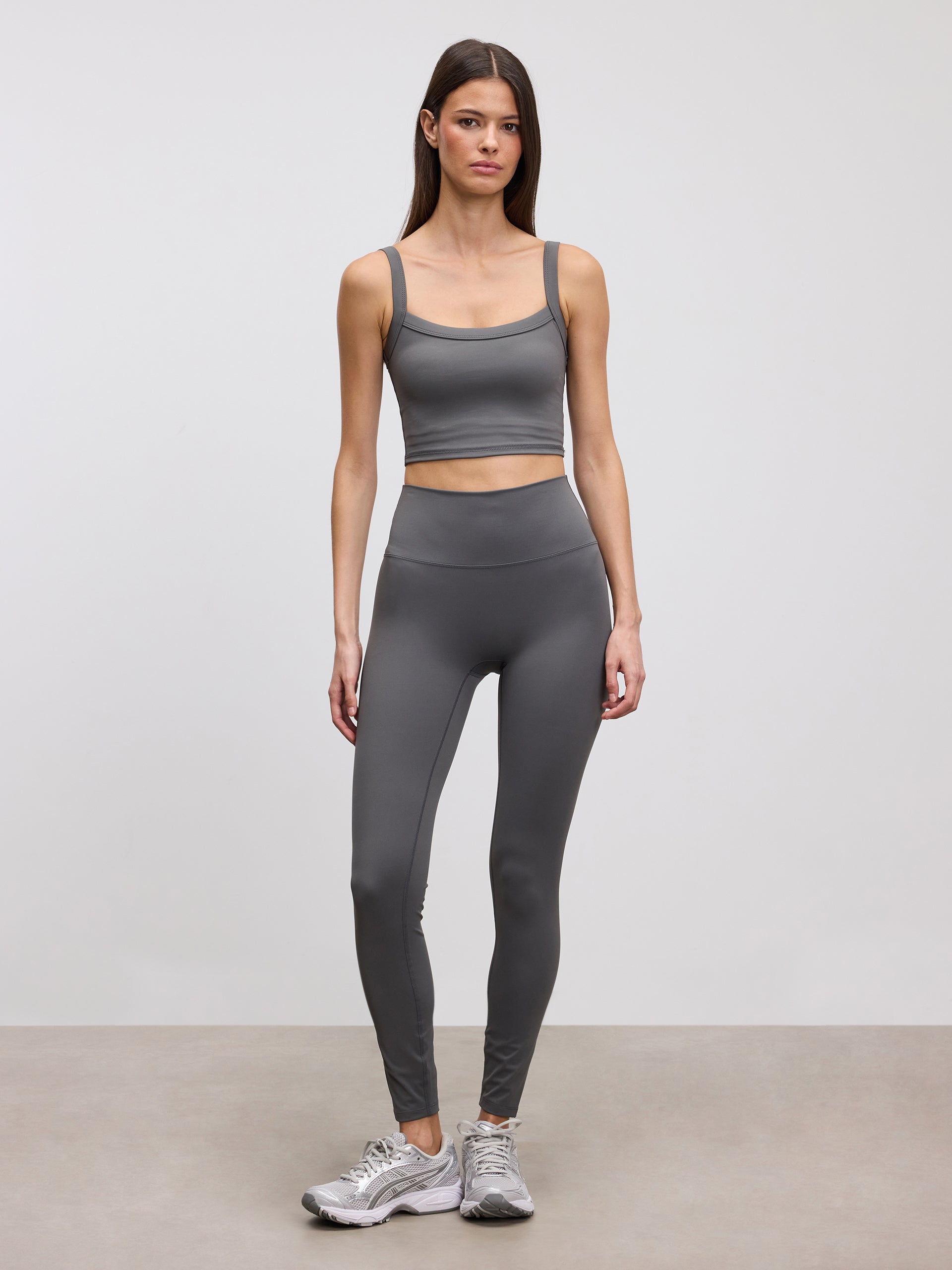 Womens Active Sports Bra in Grey