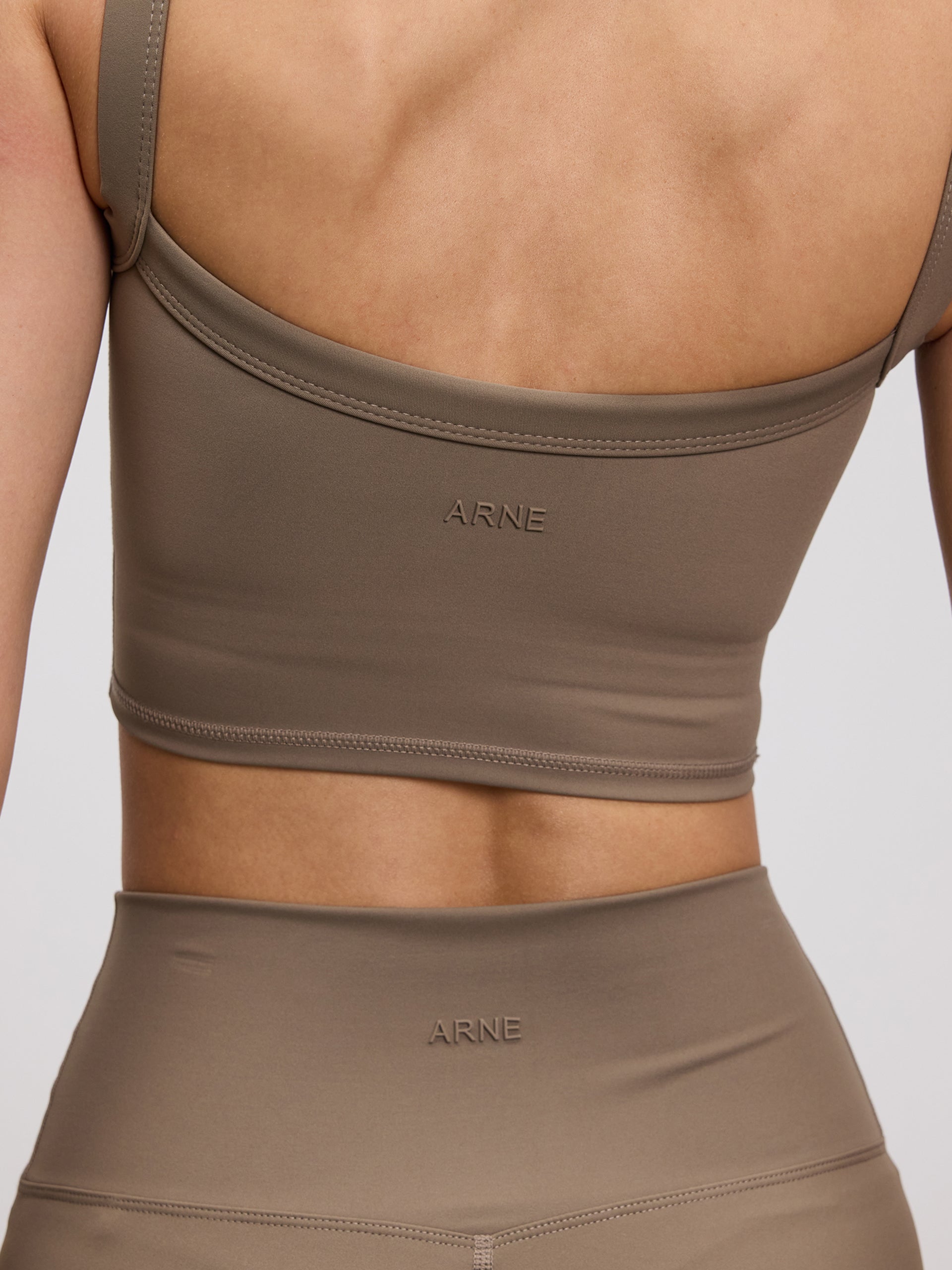 Womens Active Legging in Taupe