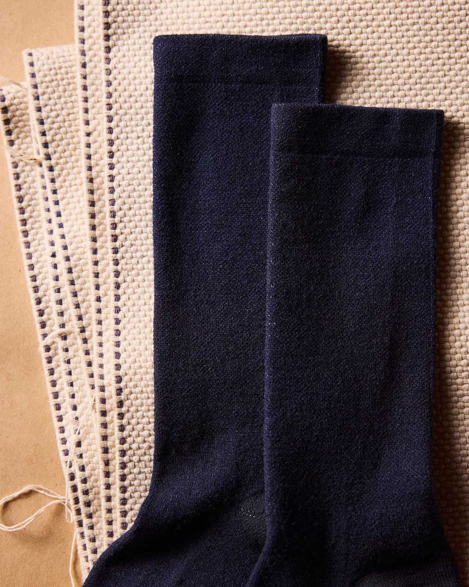 The Merino Sock in Navy