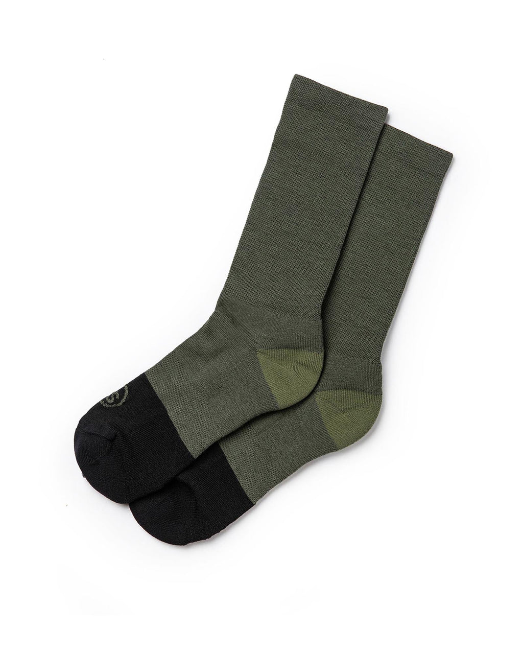 The Merino Sock in Olive