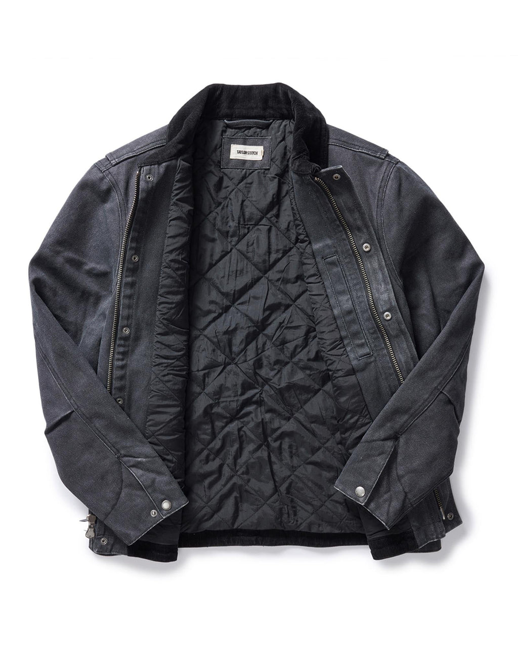 The Workhorse Jacket in Coal Chipped Canvas