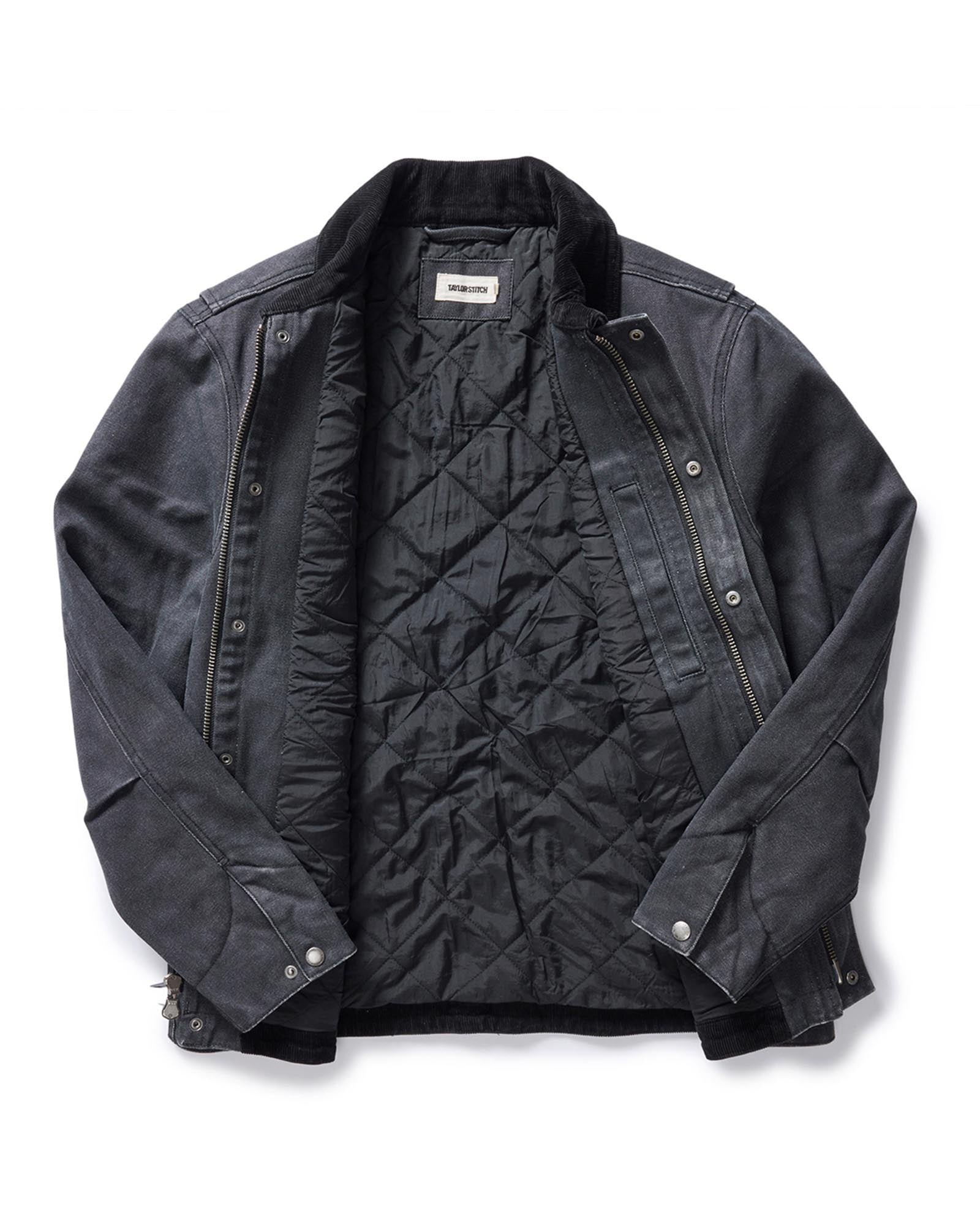 The Workhorse Jacket in Coal Chipped Canvas
