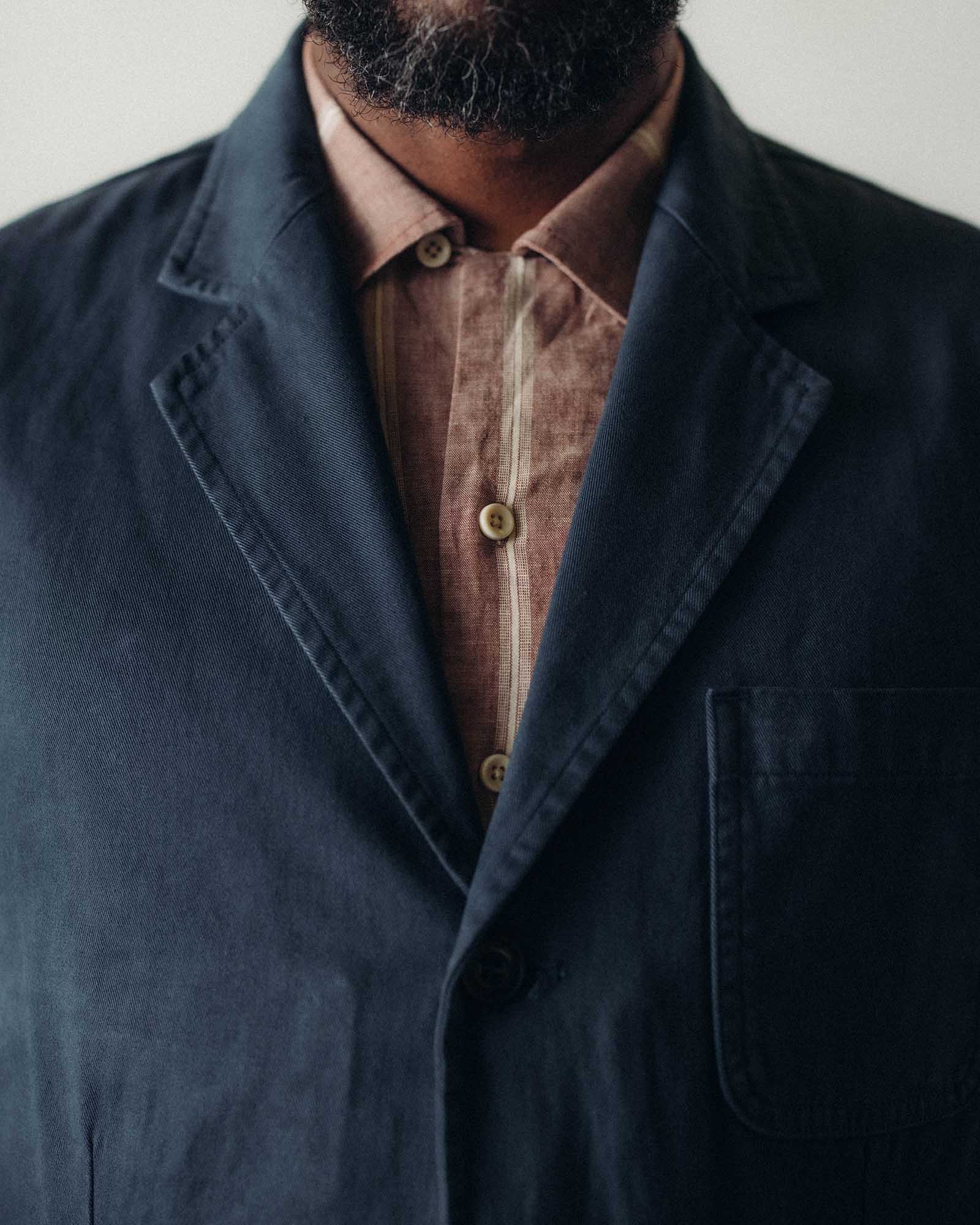 The Foundation Sportcoat in Organic Navy Twill