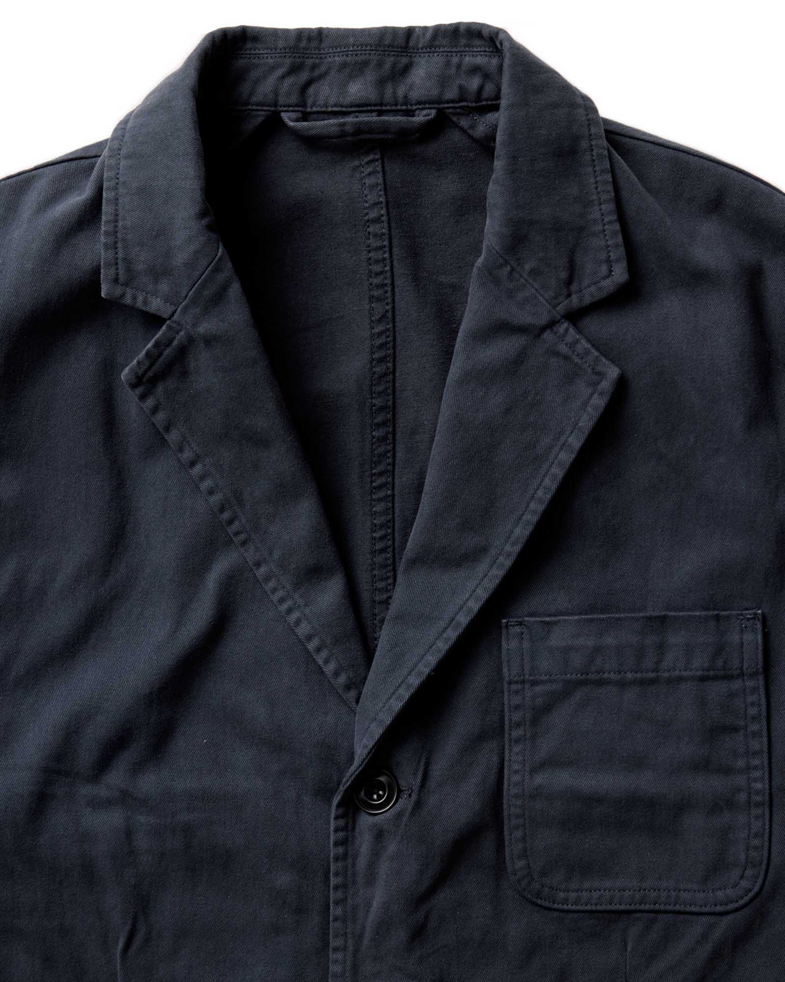 The Foundation Sportcoat in Organic Navy Twill