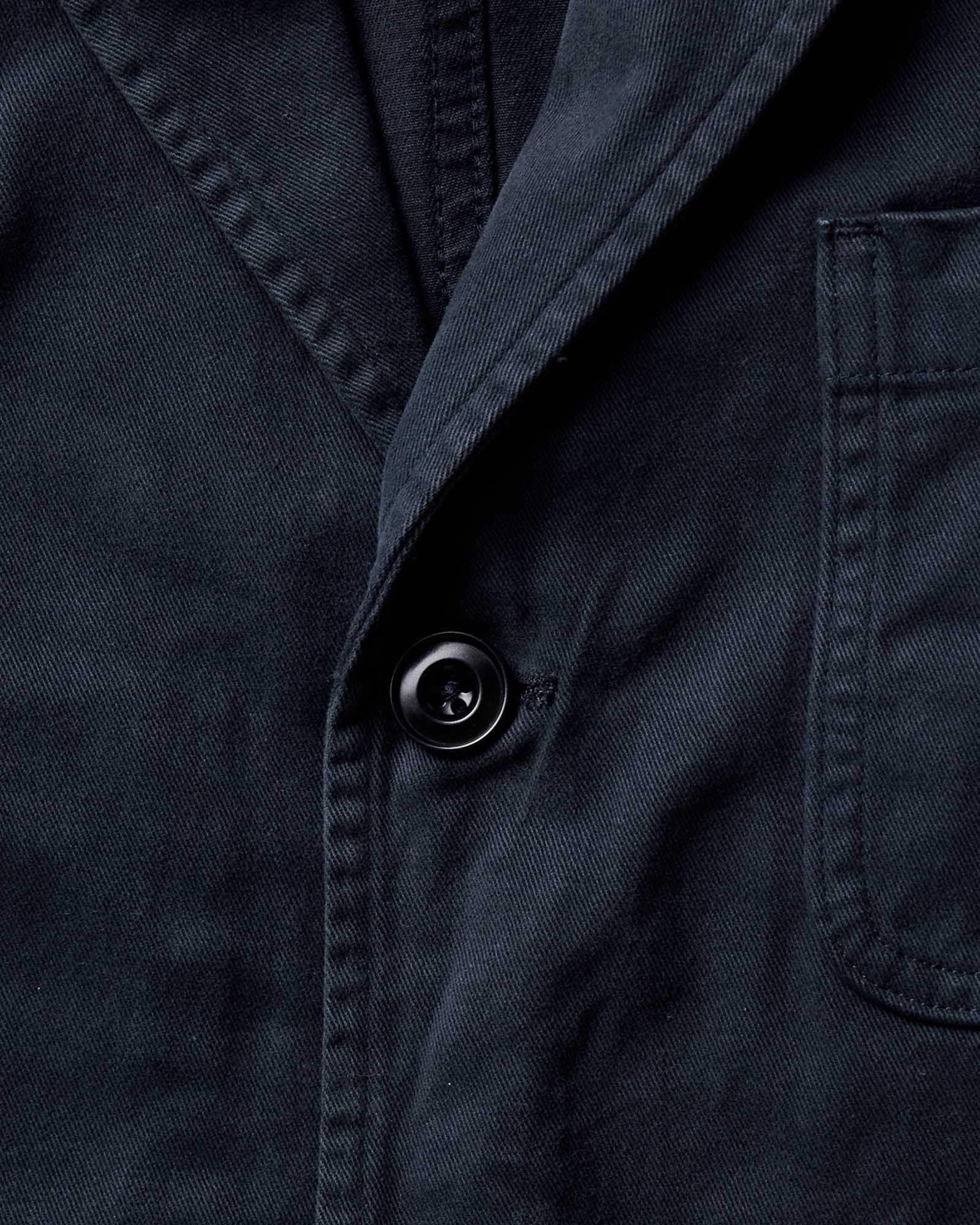 The Foundation Sportcoat in Organic Navy Twill