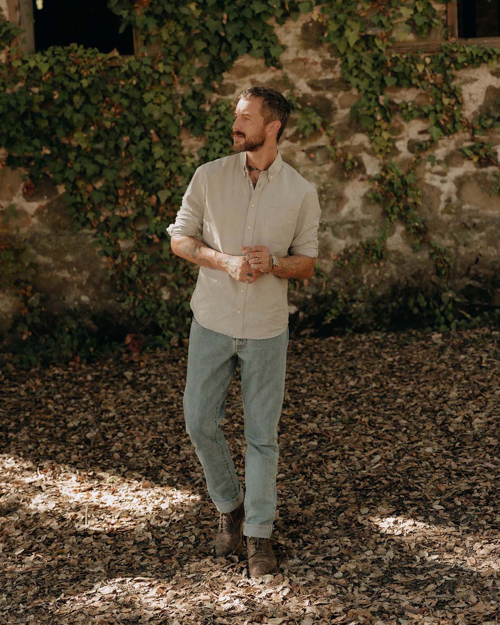 The Jack in Parchment Stripe