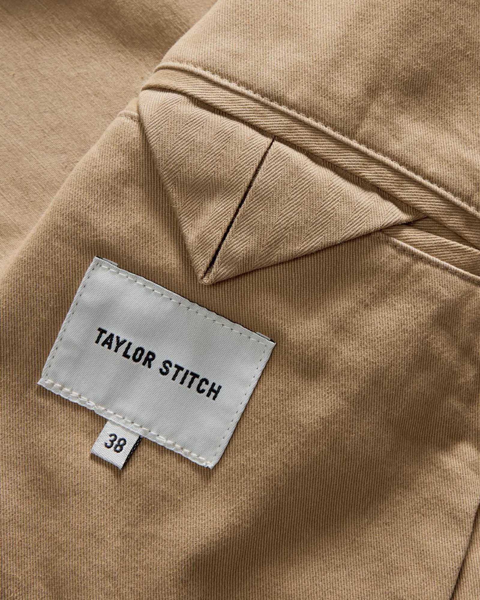 The Foundation Sportcoat in Organic Khaki Twill