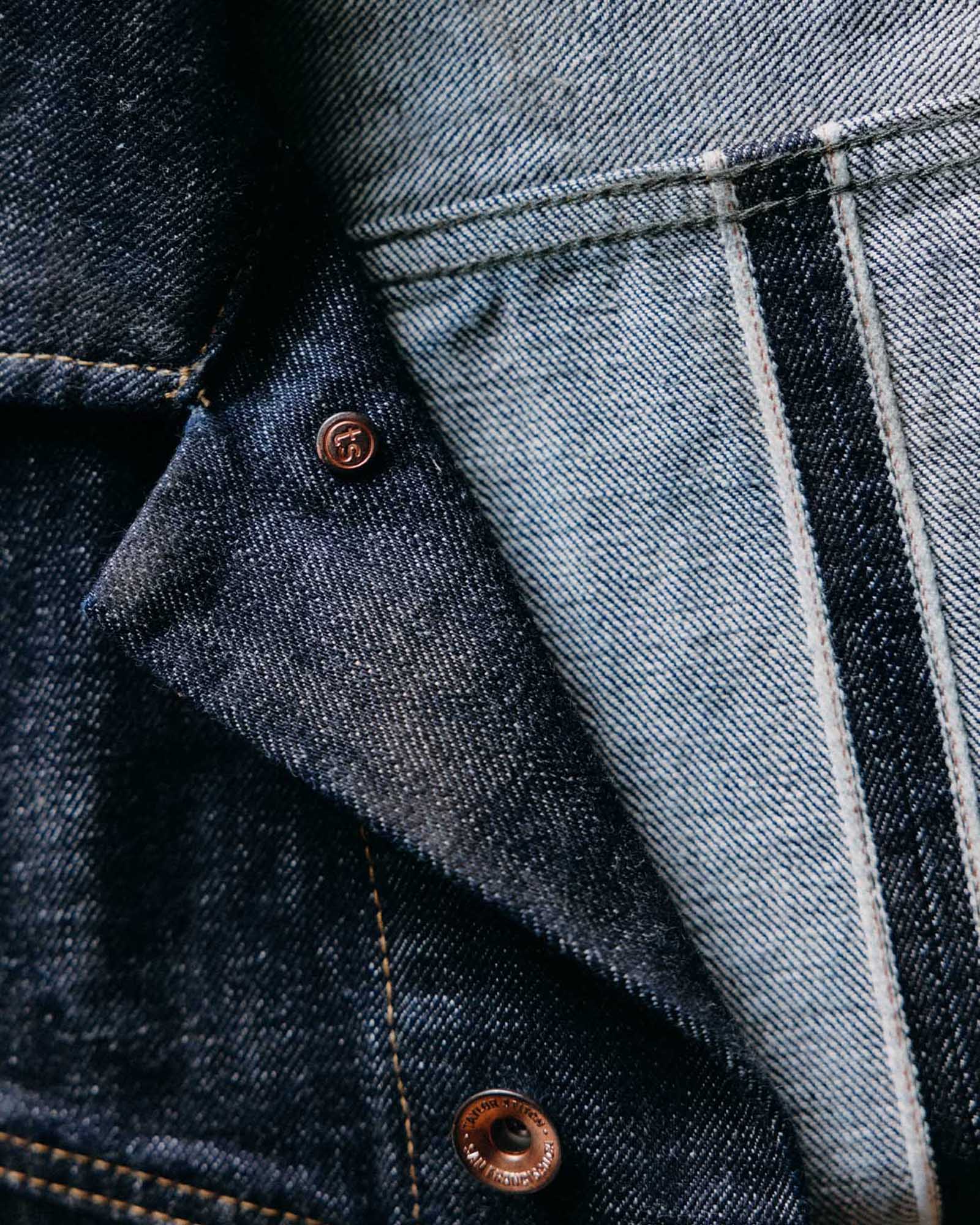 The Long Haul Jacket in Rinsed Organic Selvedge