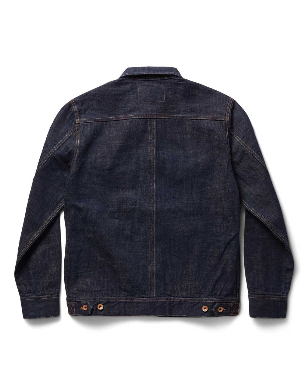 The Long Haul Jacket in Rinsed Organic Selvedge