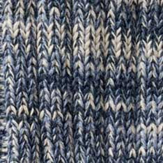 The Camp Sock in Marled Blue
