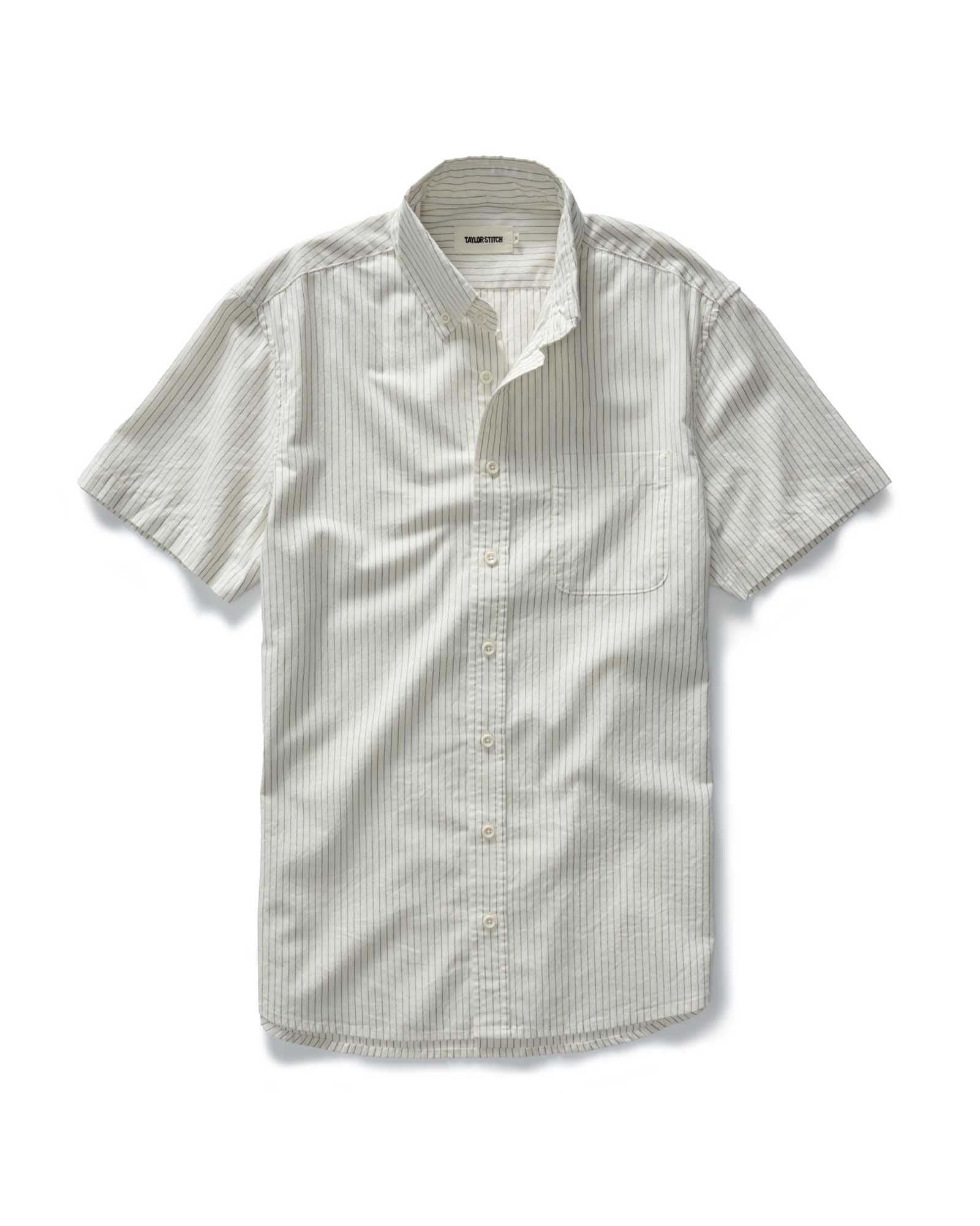The Short Sleeve Jack in Indigo Stripe