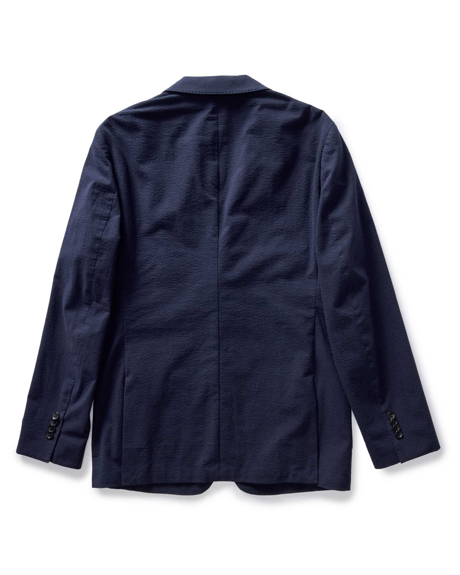 The Stevens Sportcoat in Navy Linen Seersucker