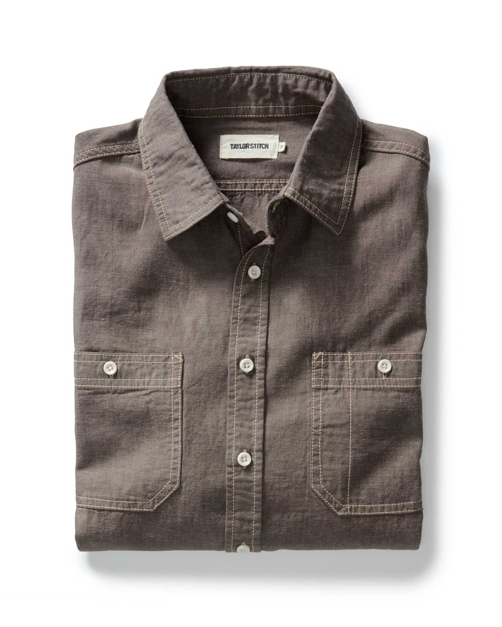 The Utility Shirt in Soil Nep