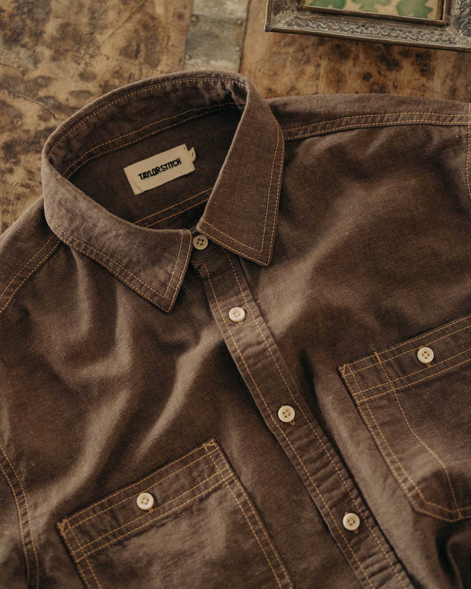 The Utility Shirt in Soil Nep