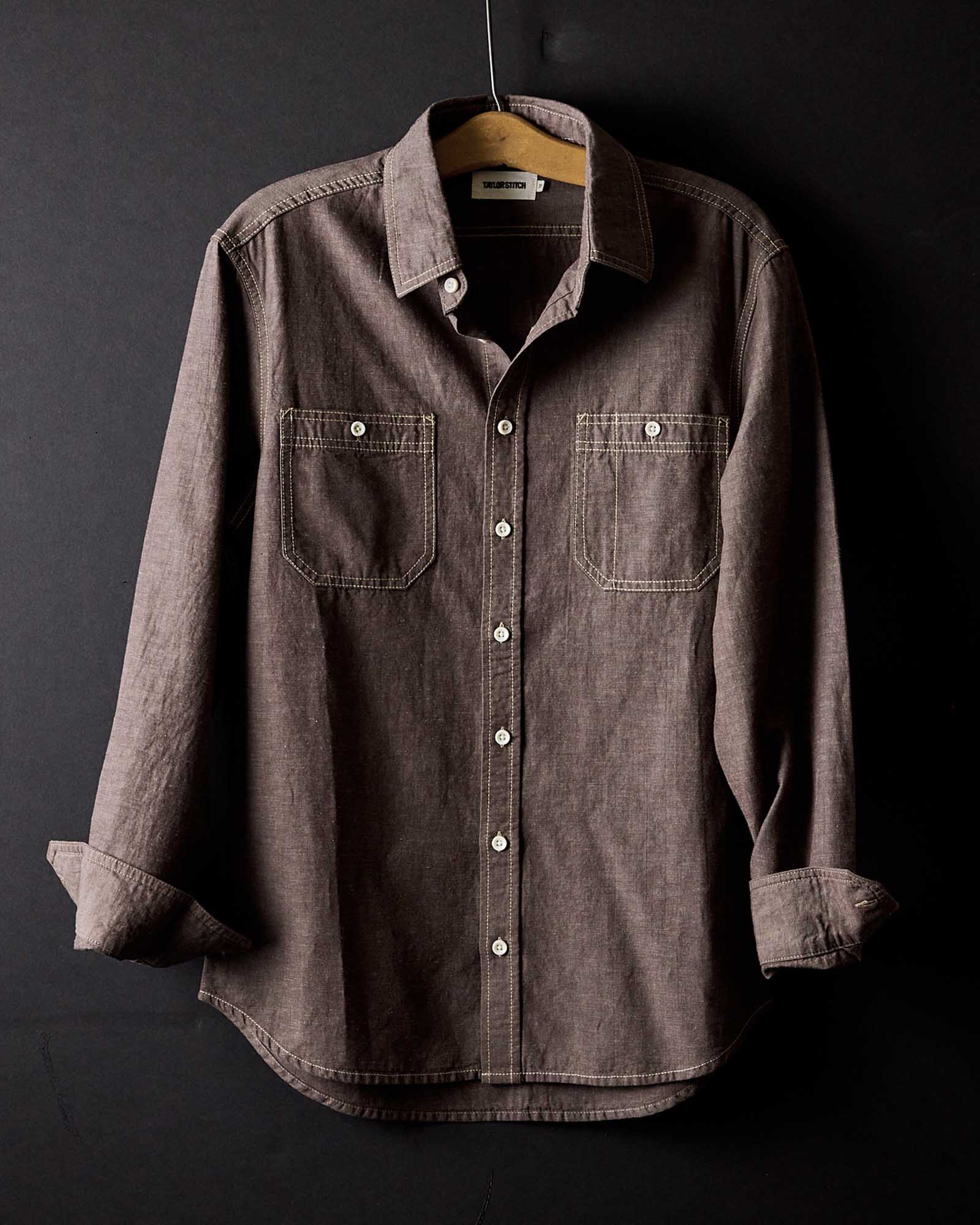 The Utility Shirt in Soil Nep