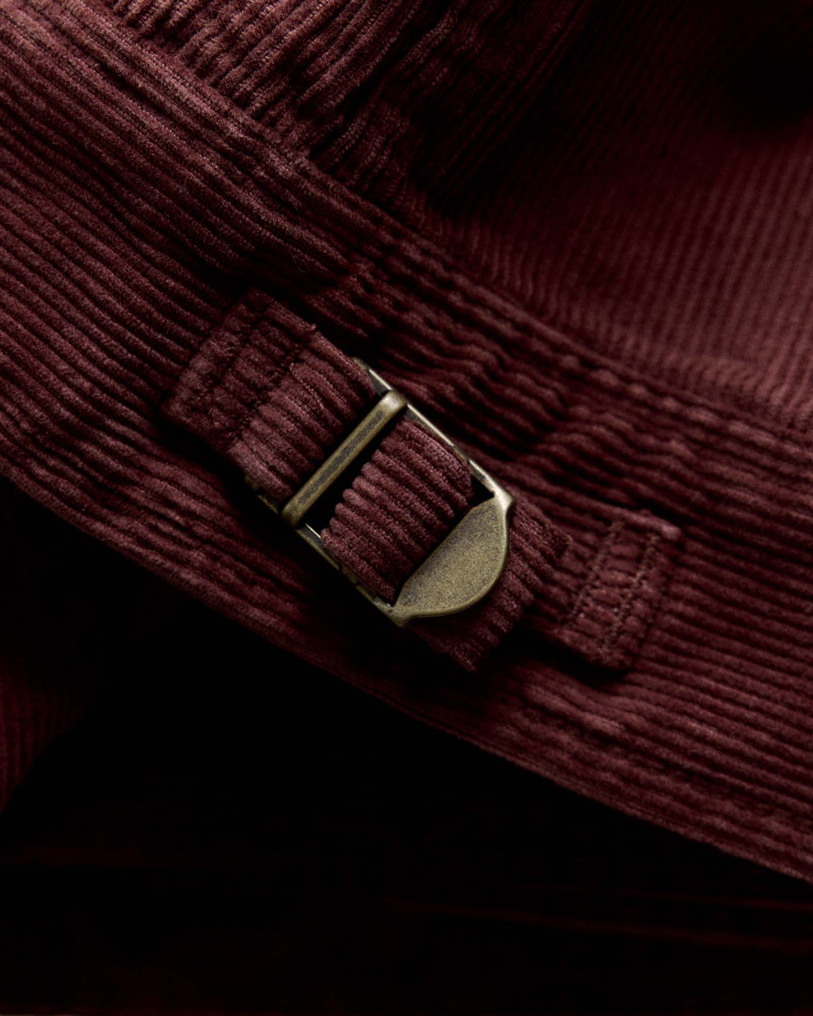 The Piston Jacket in Dried Cherry Corduroy