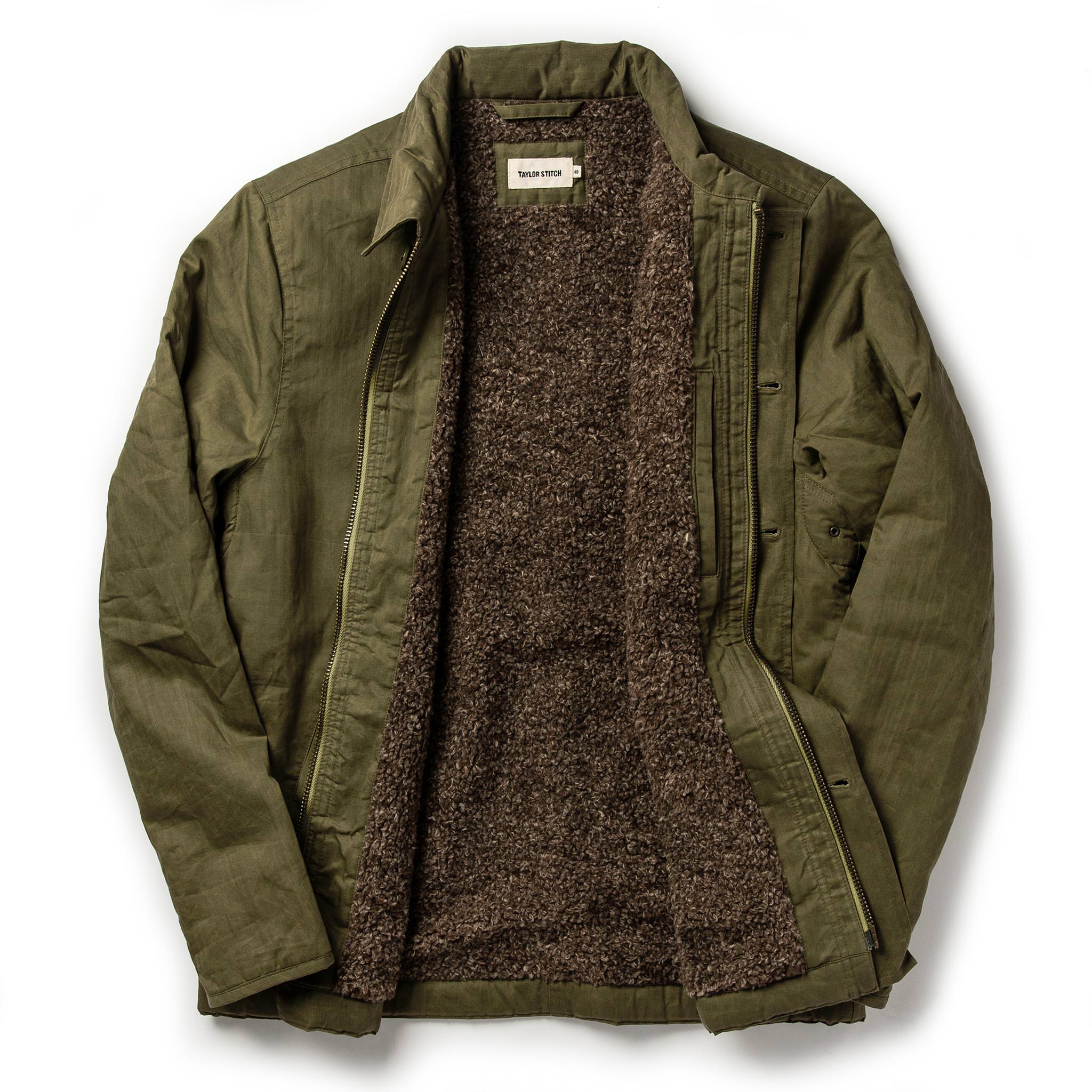 The Lined Watts Jacket in Olive