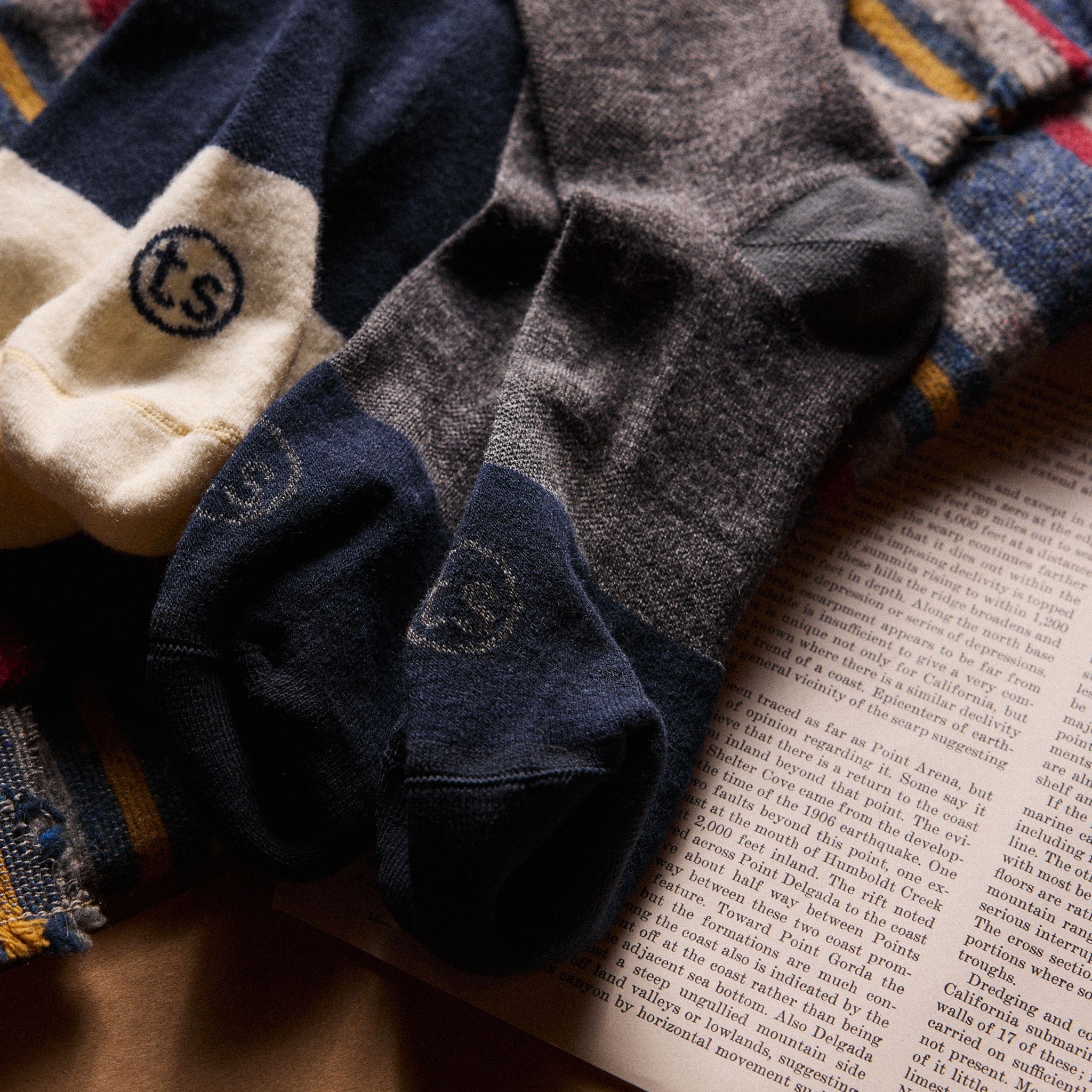 The Merino Sock in Charcoal