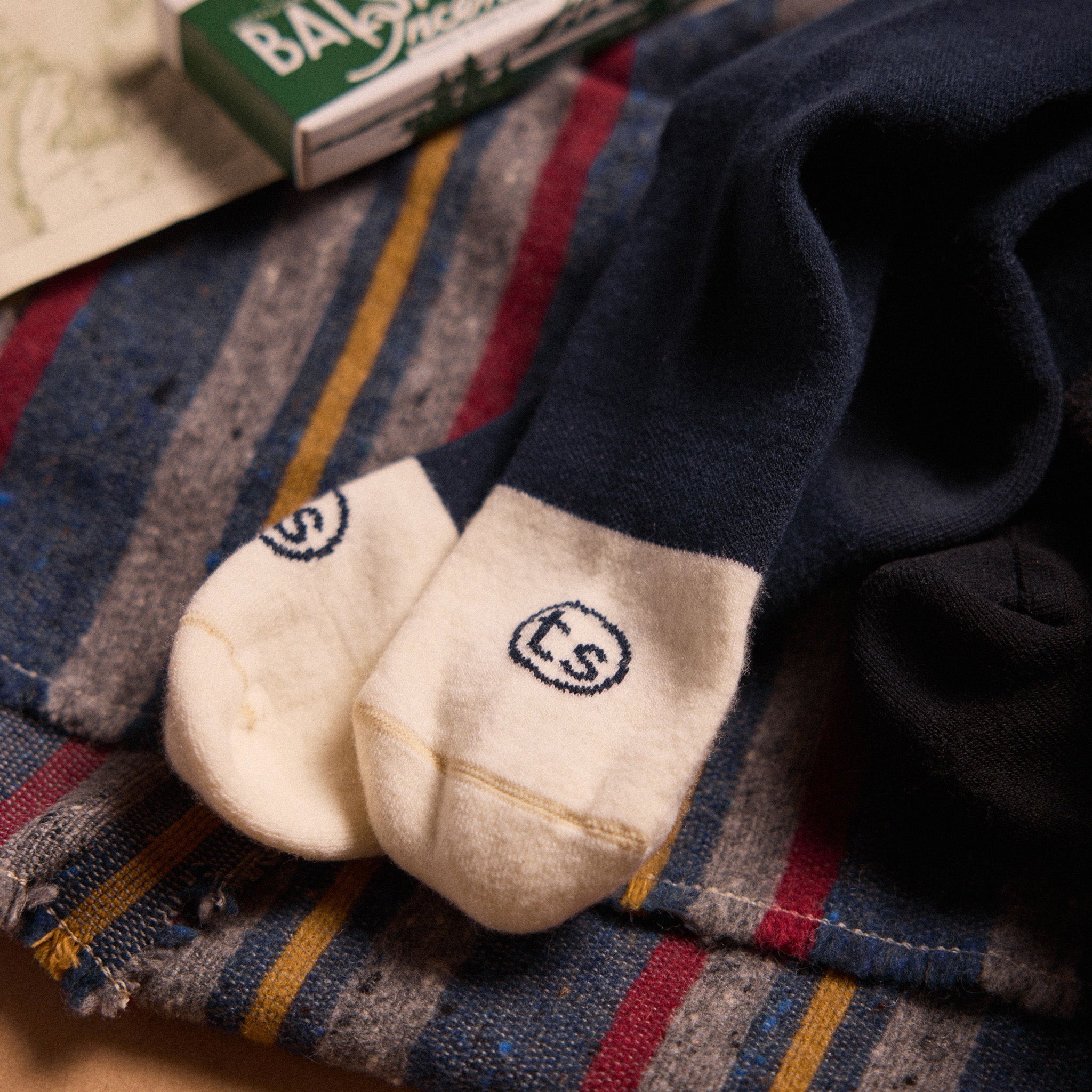 The Merino Sock in Navy