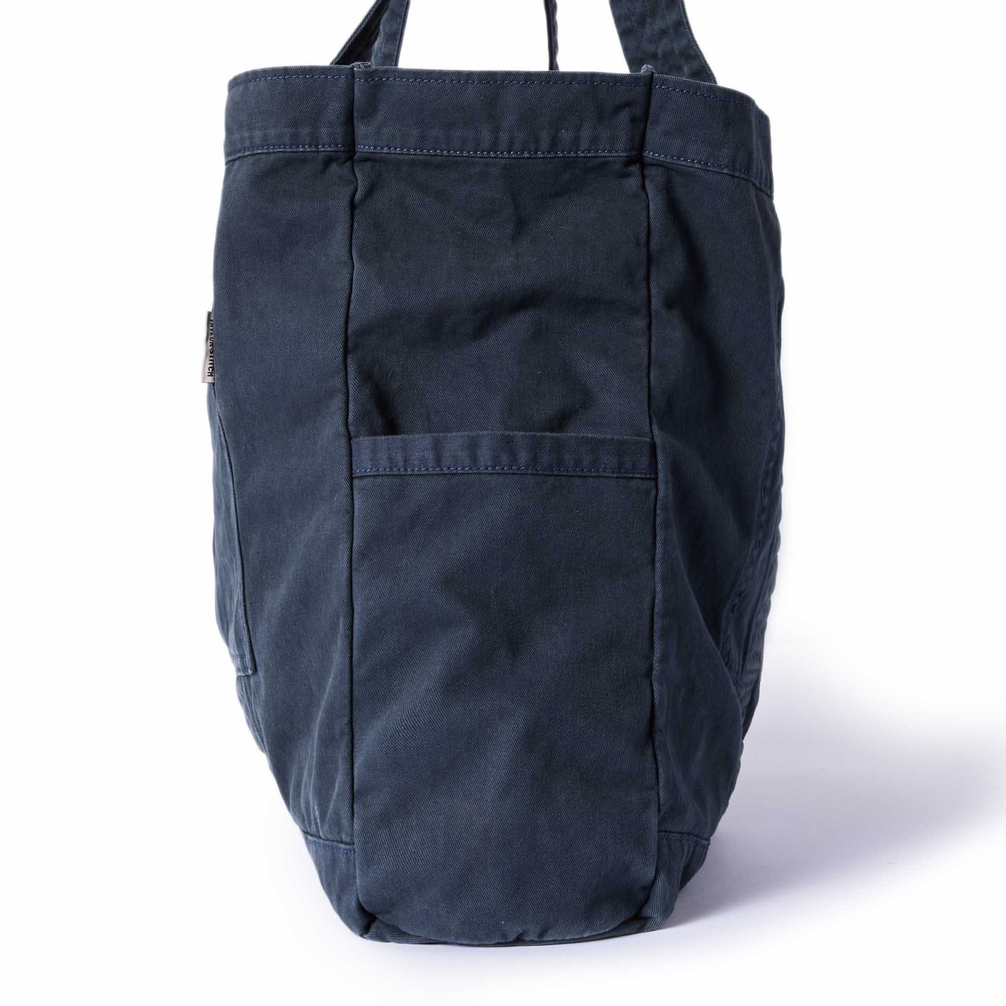 The Foundation Tote in Organic Navy