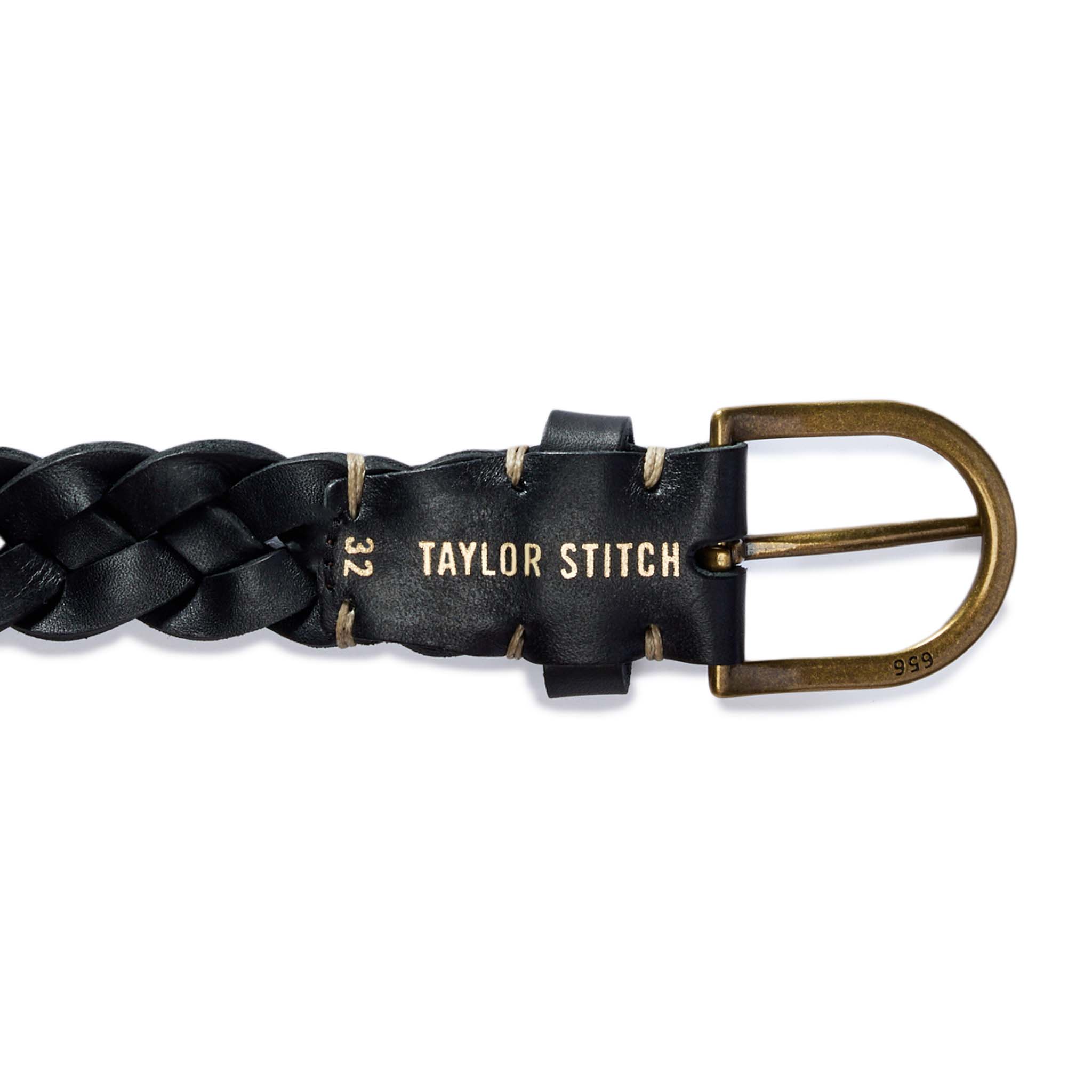 The Braided Belt in Black