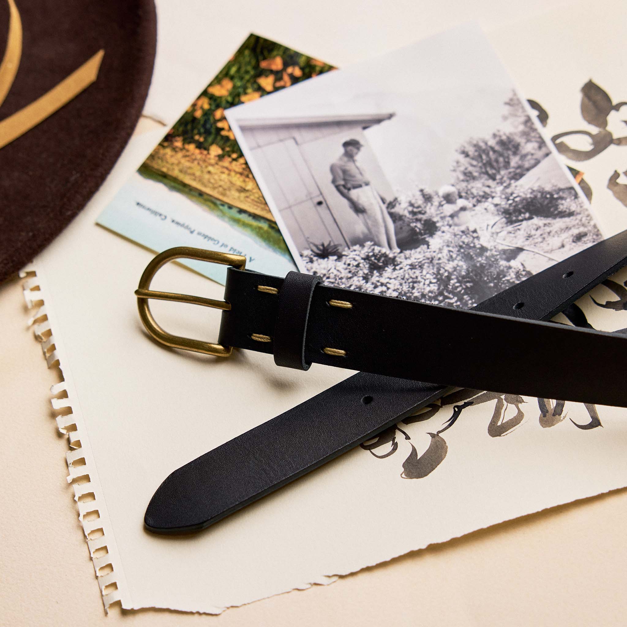 The Foundation Belt in Black