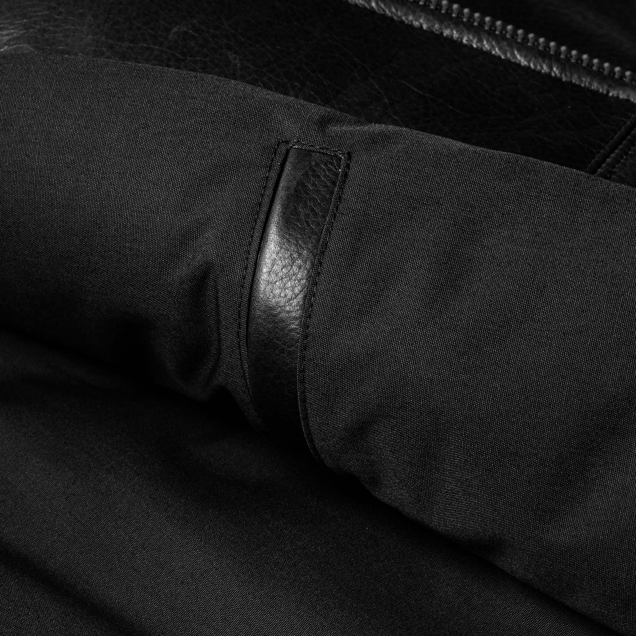 The Moto Jacket in Black Steerhide