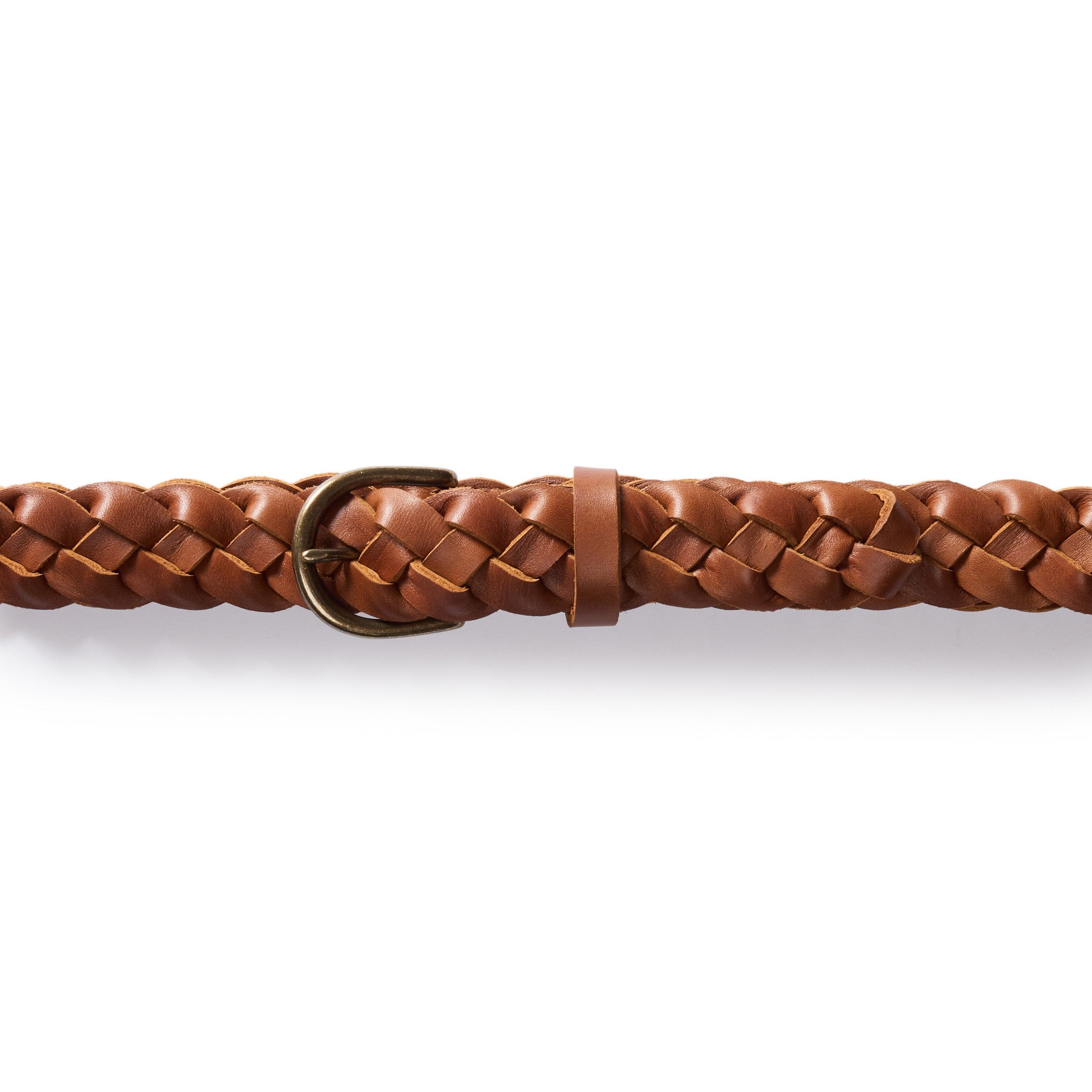 The Braided Belt in Whiskey
