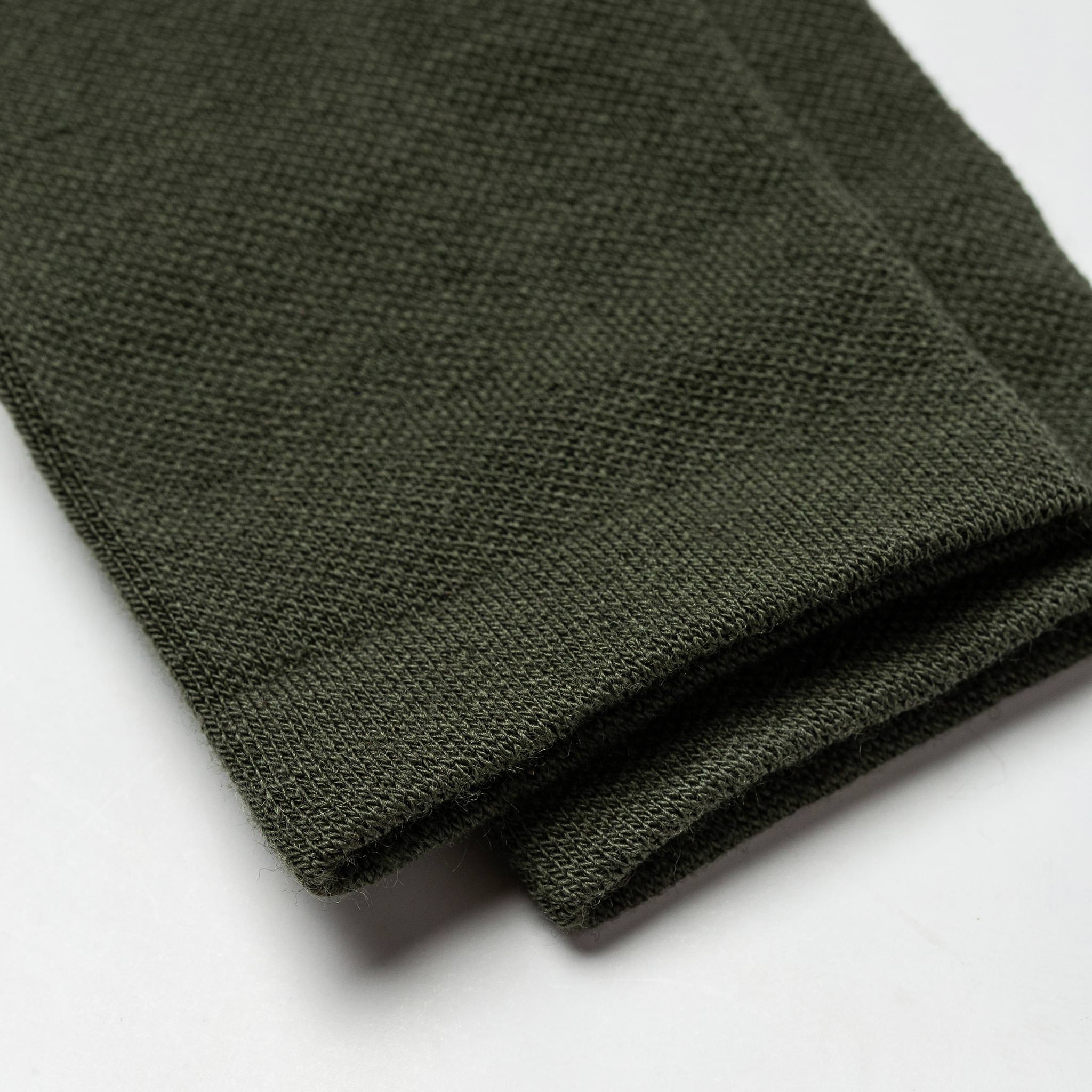 The Merino Sock in Olive